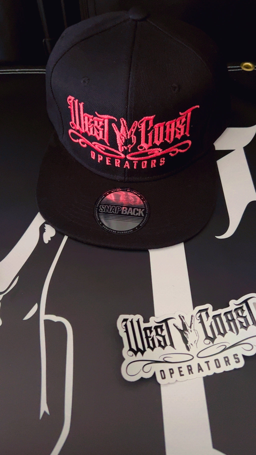 1 of 1 PINK SNAP BACK