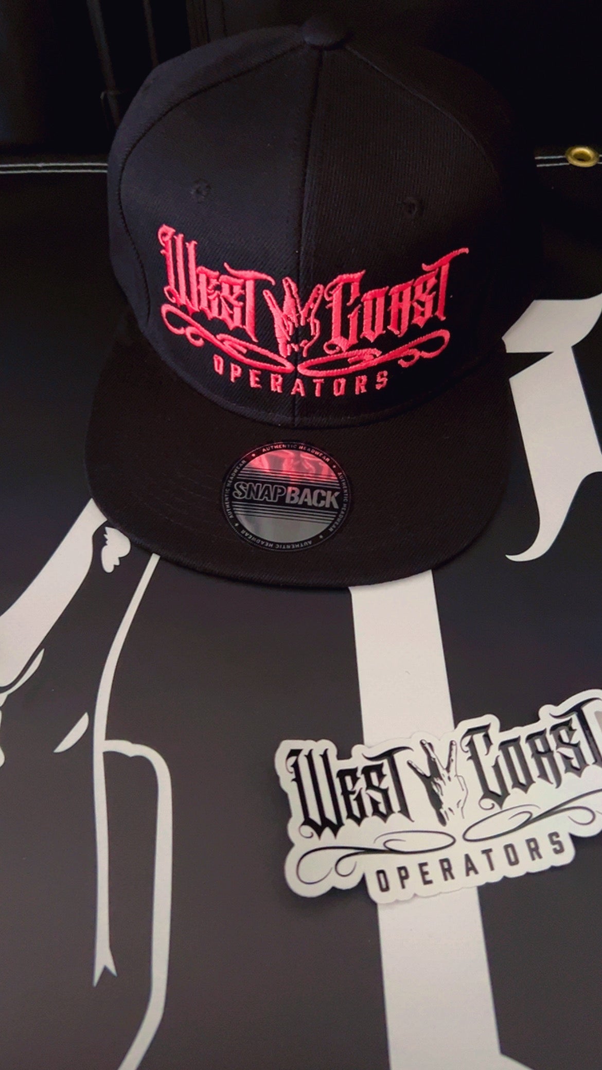 1 of 1 PINK SNAP BACK