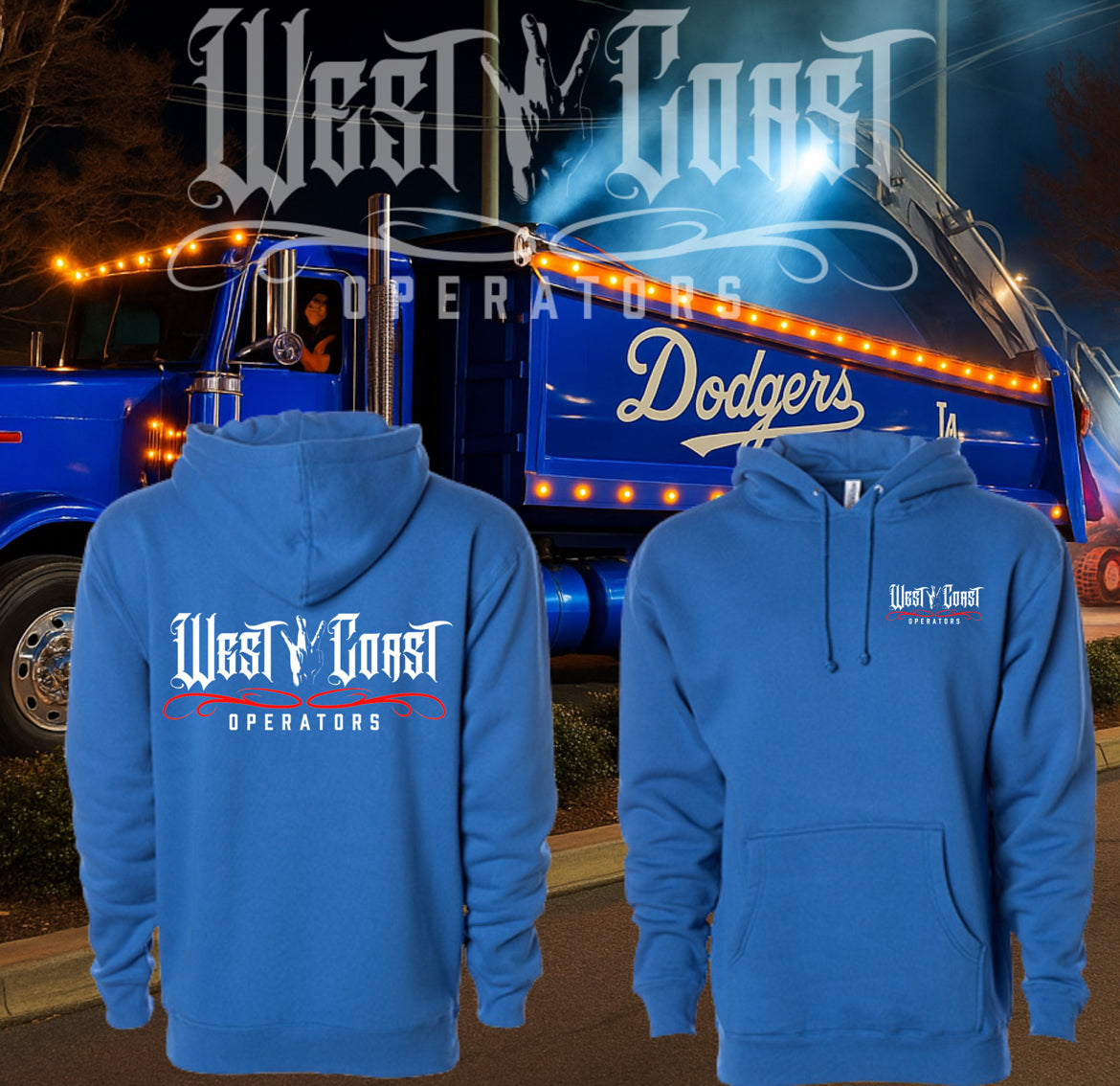 Blue Hoodies